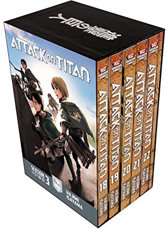 Attack on Titan Season 3 Part 2 Manga Box Set
