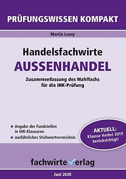 Handelsfachwirte: Aussenhandel