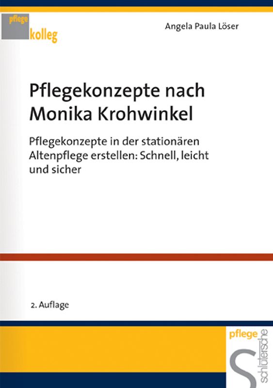 Pflegekonzepte nach Monika Krohwinkel