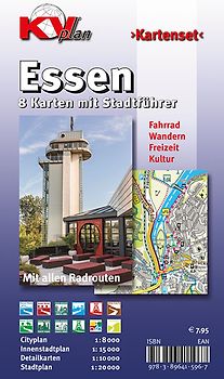 Essen - Kartenset mit Stadtführer