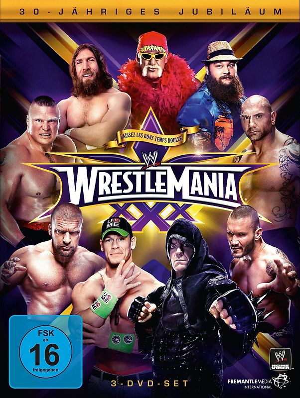 WWE - Wrestlemania XXX [3 DVDs] DVD