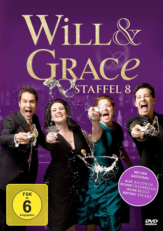 Will & Grace - Staffel 8 (4 Discs) DVD