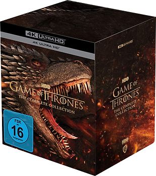 Game of Thrones - Die komplette Serie [4K Ultra HD, 33 Discs] 4K Ultra HD Blu-ray
