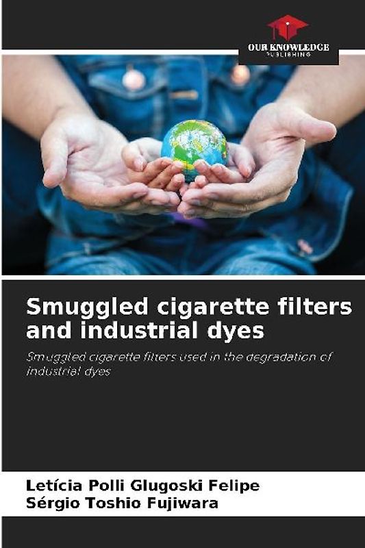 Smuggled cigarette filters and industrial dyes