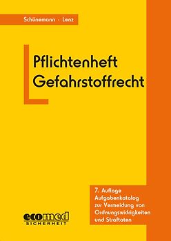 Pflichtenheft Gefahrstoffrecht