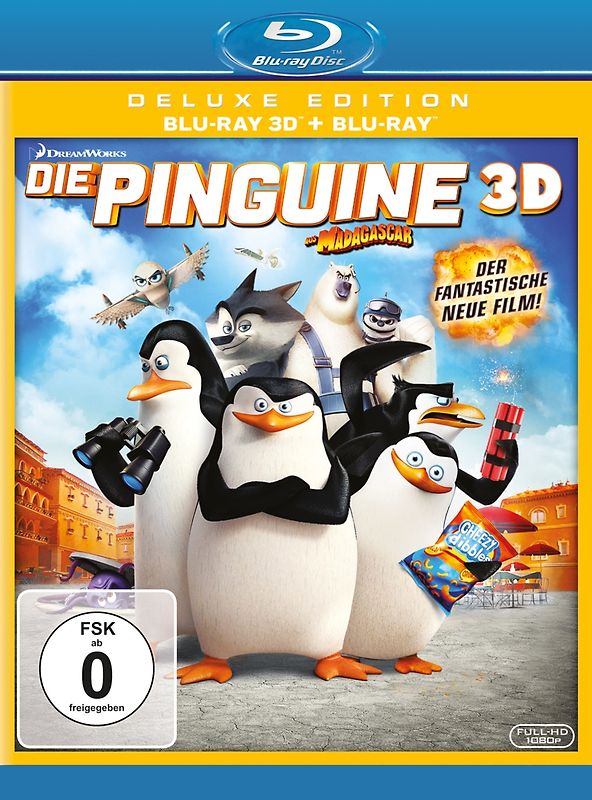 Die Pinguine aus Madagascar-Deluxe Edition 3D... Blu-ray Disc