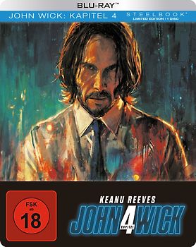 John Wick: Kapitel 4-BD SteelBook Lim. Blu-ray Disc