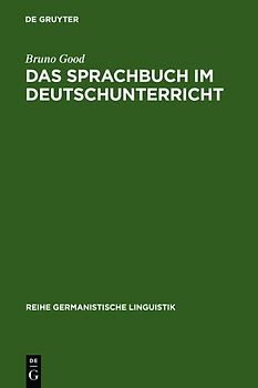 Das Sprachbuch im Deutschunterricht