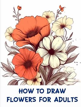 How to draw flowers for Adults: A Practical Approach to Drawing Flowers for Adults