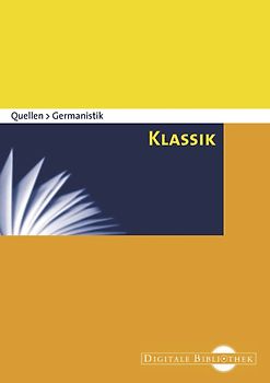 Digitale Bibliothek Quellen: Germanistik - Klassik MacOS