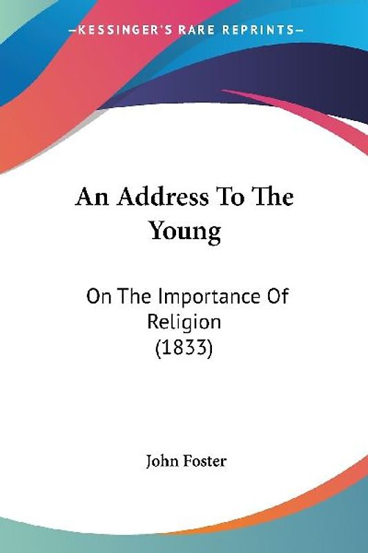 An Address To The Young