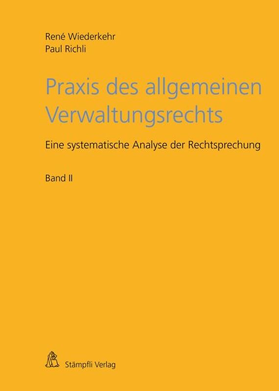 Praxis des allgemeinen Verwaltungsrechts