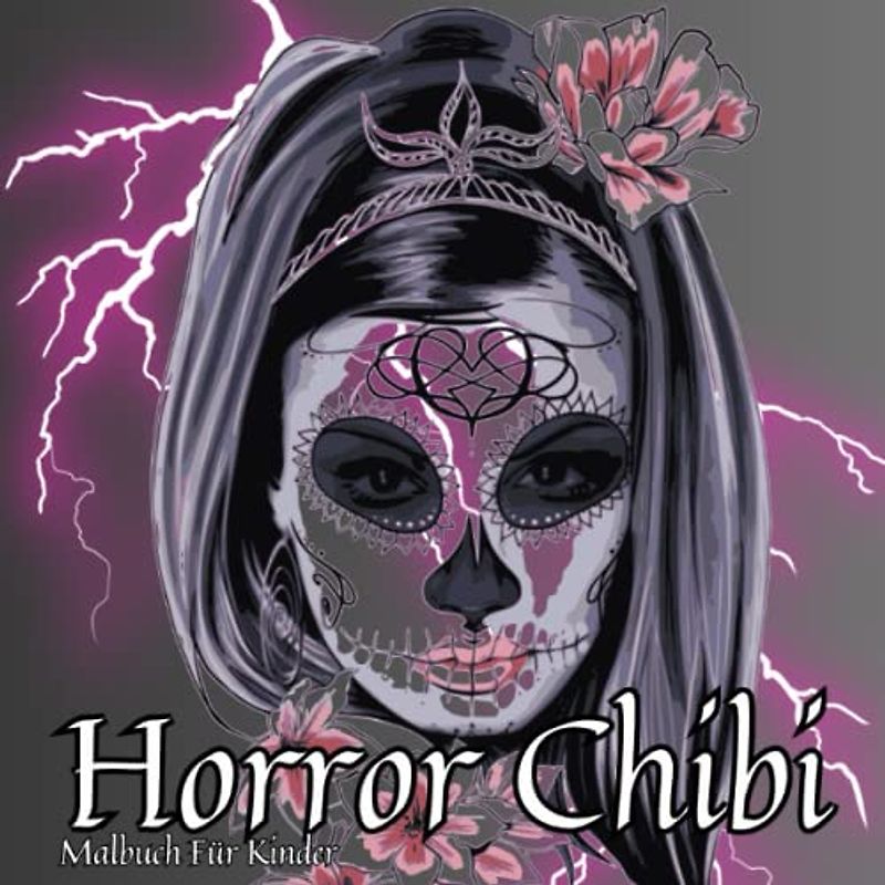 Horror Chibi Malbuch Für Kinder: Kleines Chibi Monster Horror Malbuch Für Erwachsene, Jugendliche Und Kinder, stressabbauend und entspannend