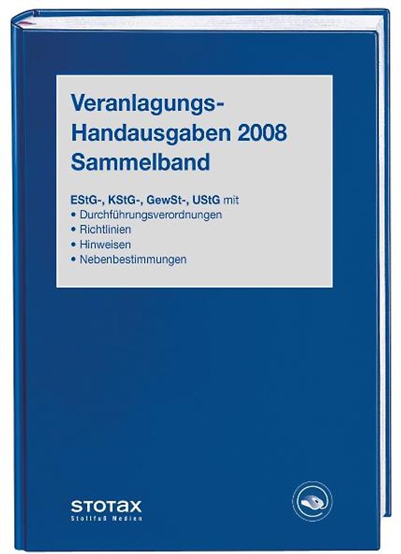 Veranlagungs-Handausgaben 2008 Sammelband