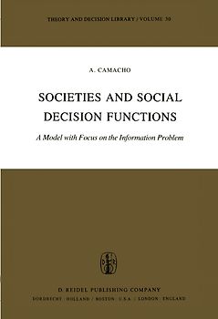 Societies and Social Decision Functions