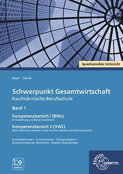 Schwerpunkt Gesamtwirtschaft Kaufmännische Berufsschule