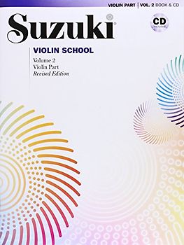 Suzuki Violin School Violin Part & CD, Volume 2 (Revised)