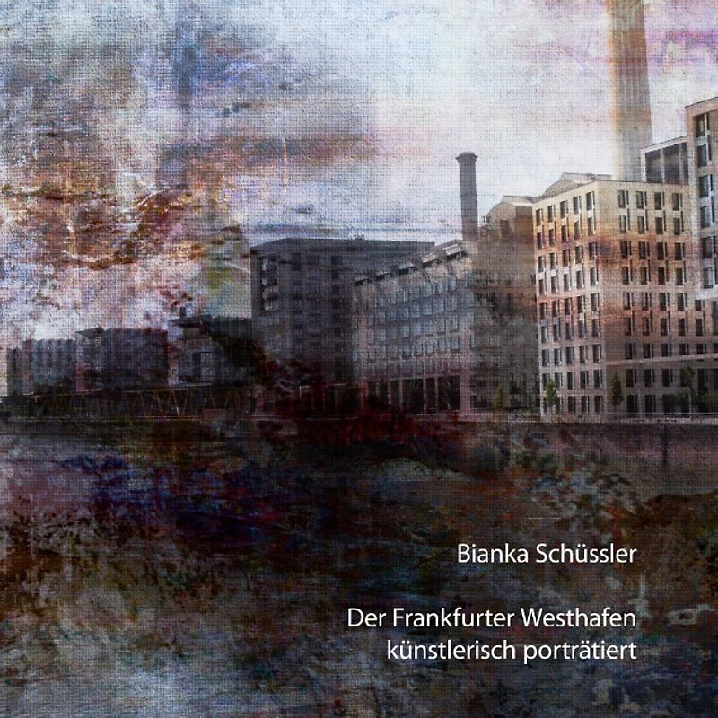 Der Frankfurter Westhafen künstlerisch porträtiert