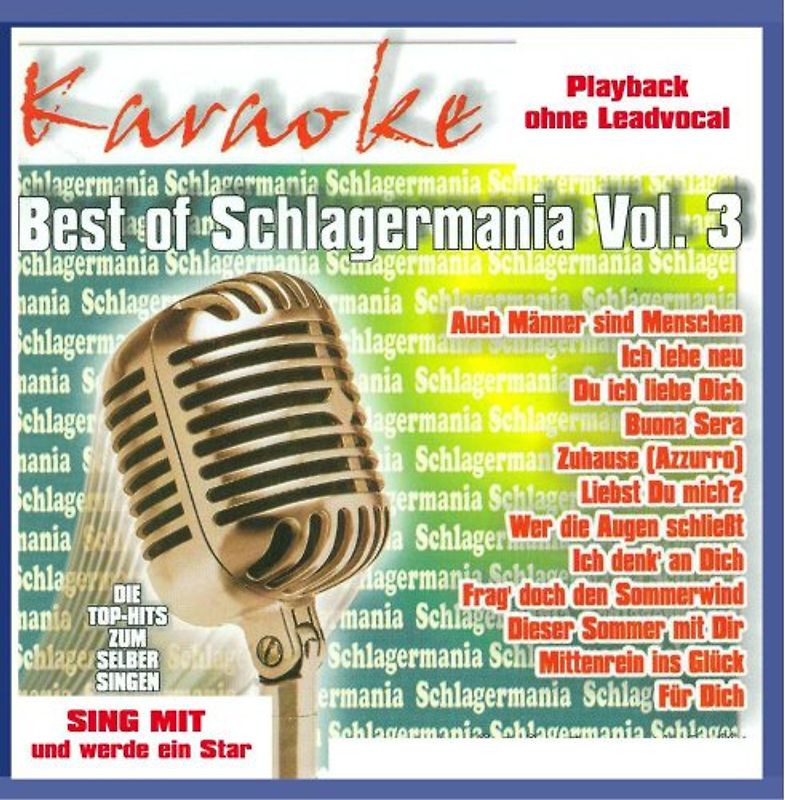 Karaoke - Best of Schlagermania 3/Cdg
