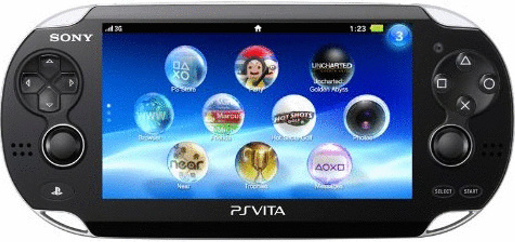Sony PlayStation Vita [Wi-Fi incl. carte mémoire de 8 Go]