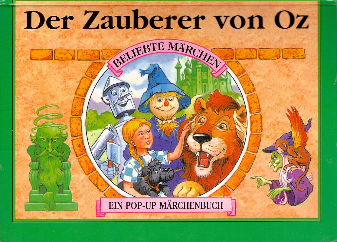 Beliebte Märchen Pop-up-Bücher. Rotkäppchen, Pinocchio, Peter Pan, Der Zauberer von Oz