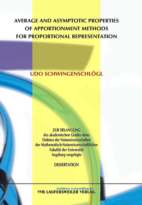 Average and Asymptotic Properties of Apportionment Methods for Proportional Representation