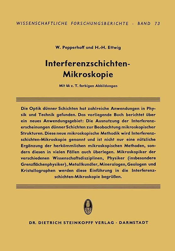 Interferenzschichten-Mikroskopie