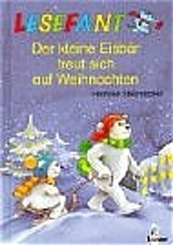 Der kleine Eisbär wartet auf Weihnachten