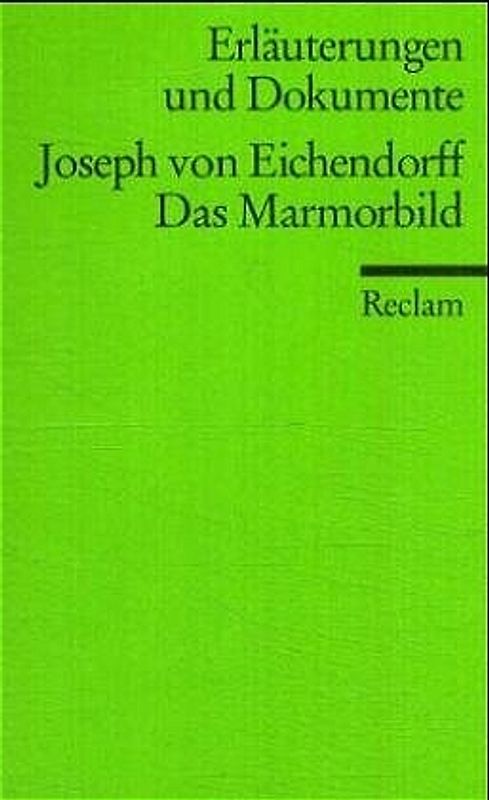 Das Marmorbild (Erl. u. Dok.)