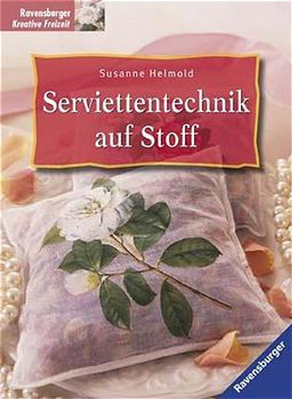 Serviettentechnik auf Stoff