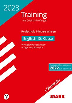 STARK Lösungen zu Original-Prüfungen und Training Abschlussprüfung Realschule 2023 - Englisch - Niedersachsen