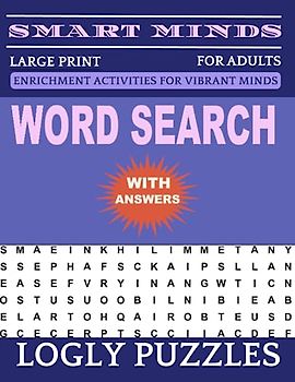Word Search Book Large Print for Adults: 2400+ words New Fun and Relaxing Puzzles Book for Adults & Seniors with Answers Key