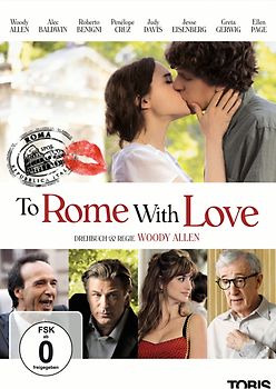 To Rome with Love DVD