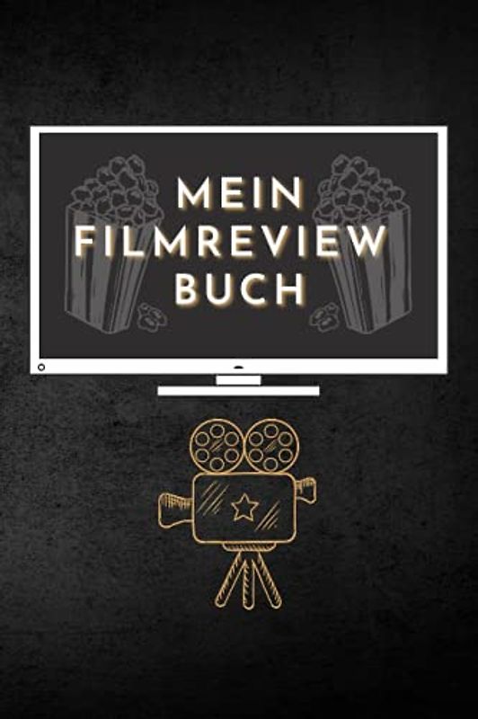 Filmreview Buch für deine Lieblingsfilme | bis zu 200 Filme bewerten | Filme Bewertungsbuch