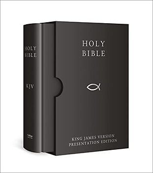 HOLY BIBLE: King James Version (KJV) Black Presentation Edition (Kjv Bible)