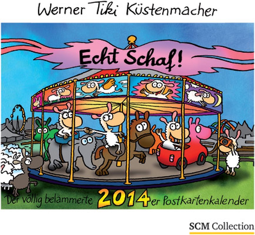 Echt Schaf! 2014 - Postkartenkalender