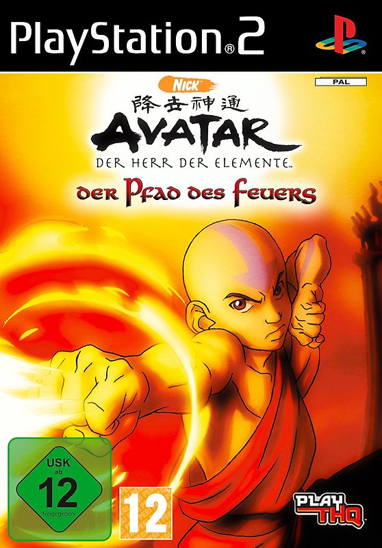 Avatar - Der Herr der Elemente: Der Pfad des Feuers PlayStation 2