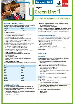 Klett Green Line 1 Bayern Klasse 5 - Auf einen Blick