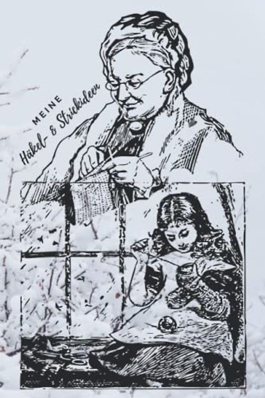 Meine Häkel- & Strickideen: Meine Häkel- & Strickanleitungen A5: Das Stricken und Häkeln ist wieder auf den Weg in die Wohnzimmer junger Menschen, die ... sind. Strick,- und Häkelmuster Vorlagenbuch