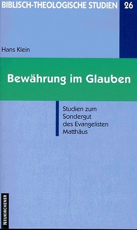Bewährung im Glauben