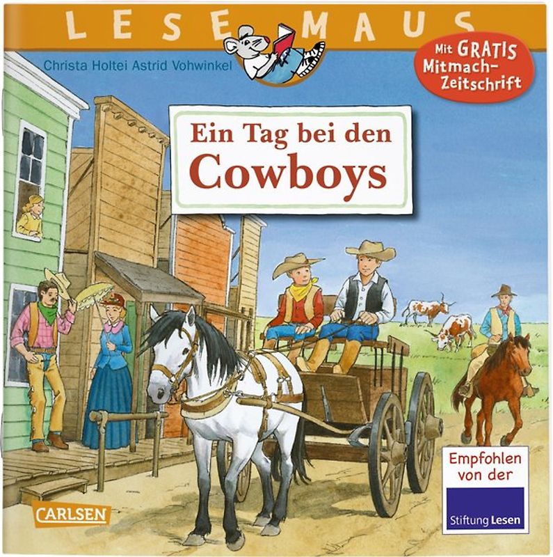LESEMAUS 91: Ein Tag bei den Cowboys