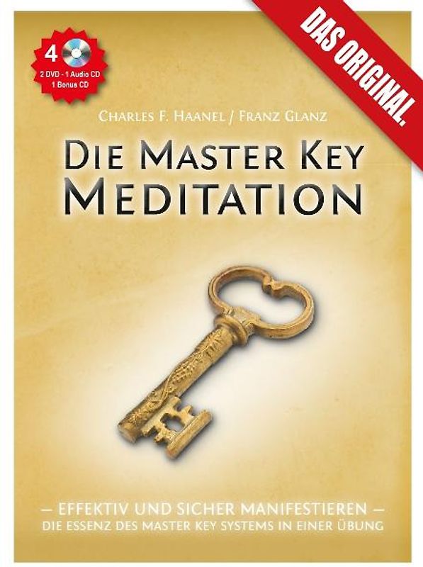 Die Master Key Meditation (2 Video-DVDs, 1 Audio-CD, 40seitiges Booklet, 1 Bonus-CD)