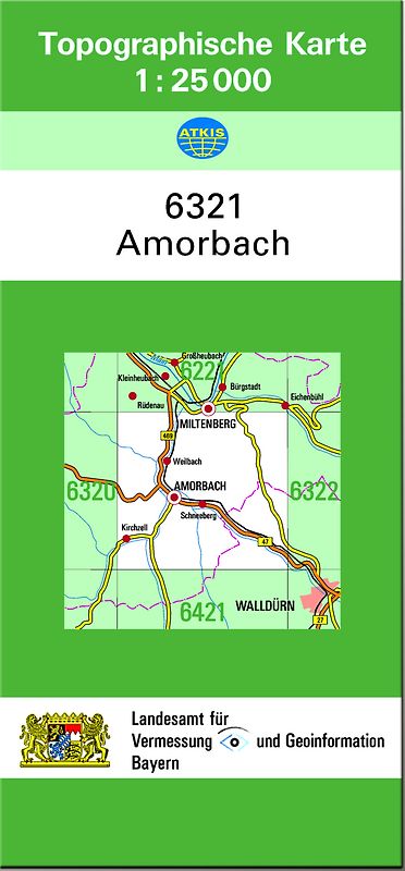 TK25 6321 Amorbach