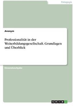 Professionalität in der Weiterbildungsgesellschaft. Grundlagen und Überblick