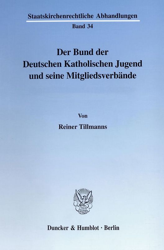 Der Bund der Deutschen Katholischen Jugend und seine Mitgliedsverbände.