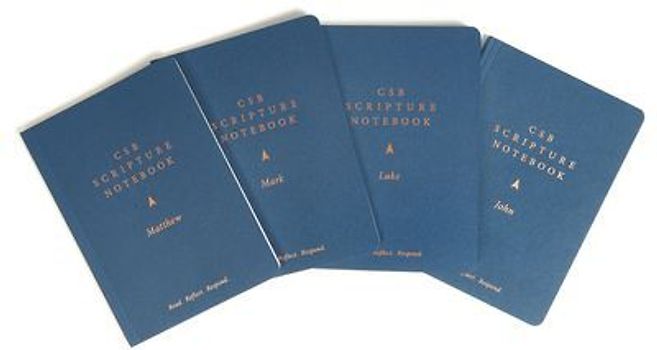 CSB Scripture Notebook, Gospel Set