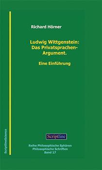 Ludwig Wittgenstein. Privatsprache