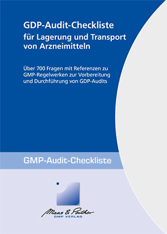 GDP-Audit-Checkliste für Lagerung und Transport von Arzneimitteln