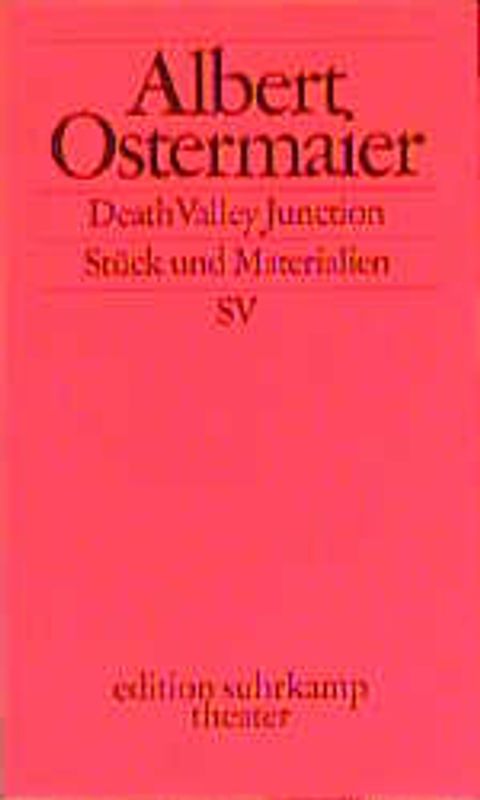 Death Valley Junction. Stück und Materialien