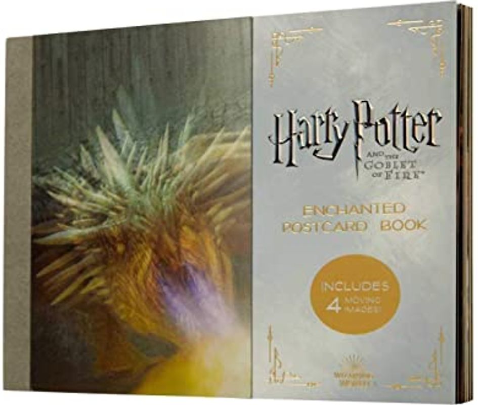 Harry Potter and the Goblet of Fire Enchanted Postcard Book